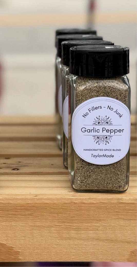 Garlic Pepper (small 4oz glass jar)