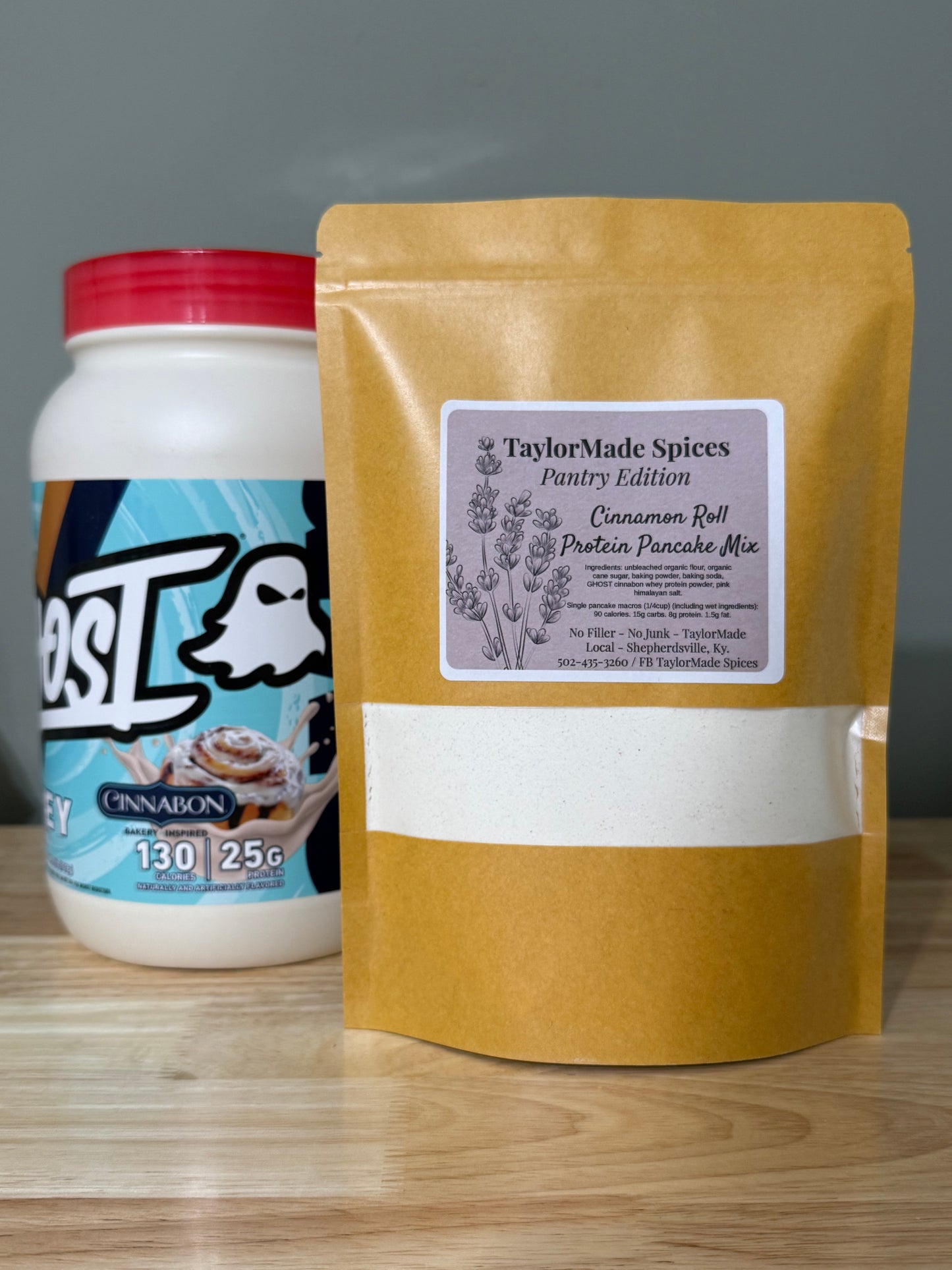 Cinnamon Roll Protein Pancake Mix